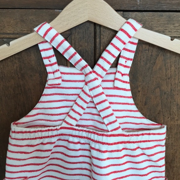 Terrycloth fabric overalls / romper jumpsuit - Picture 3 of 7